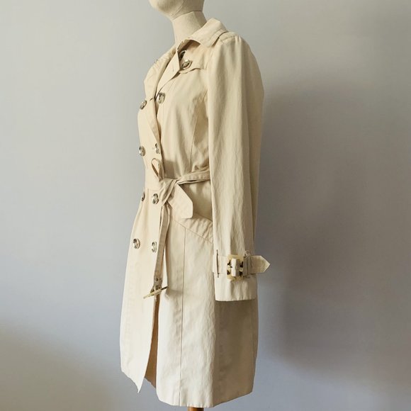 London Fog Double Breasted Trench - Picture 4 of 10